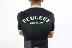 JERSEY DE CICLISMO SAFETTI MODELO PEUGEOT BLACK HOMBRE (81 USD) - tienda online