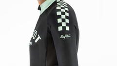 JERSEY DE CICLISMO SAFETTI PEUGEOT BLACK HOMBRE MANGA LARGA (85 USD) - comprar online