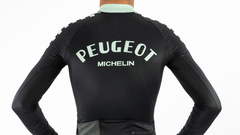 JERSEY DE CICLISMO SAFETTI PEUGEOT BLACK HOMBRE MANGA LARGA (85 USD) en internet