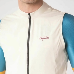 CHALECO DE CICLISMO SAFETTI HOMBRE NAPOLI CREMA (USD 99) en internet