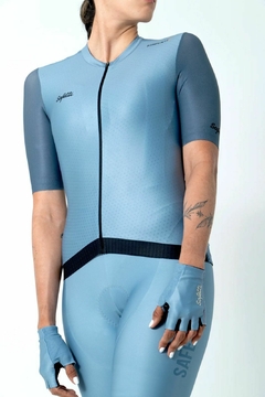 JERSEY SAFETTI SEMPLICITÁ AZUL POLVO MUJER (114 USD) en internet