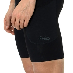 CALZA CICLISMO SAFETTI EVANS HOMBRE NERO C/BOLSILLOS 12 HRS RESISTENCIA (180 USD)