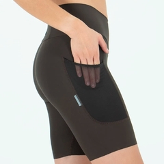 SHORT PARA ENTRENOS (RUN, GYM, TREK) SAFETTI MODELO TITÁN COLOR MARRONE (68USD) - tienda online