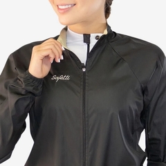 CHAQUETA DE CICLISMO SAFETTI ROMPEVIENTO FERRARA/TRENTINO (119 USD) repelente viento y llovizna - tienda online