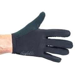 GUANTES LARGOS SAFETTI MODELO ESSENZIALE NERO UNISEX (38 USD) VERANO