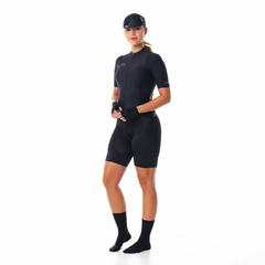 JERSEY DE CICLISMO SAFETTI MODELO VERONA NERO MUJER (80USD)