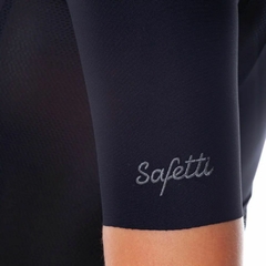 JERSEY DE CICLISMO SAFETTI MODELO VERONA NERO MUJER (80USD) - KIWINNER