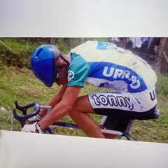 CAMISETA DE CICLISMO El Primer Jersey de Rigo! KM100 UNISEX HELADOS TONNY (OFERTA 92000 Pesos Ultimos Talles!!)