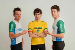 Imagen de CAMISETA DE CICLISMO El Primer Jersey de Rigo! KM100 UNISEX HELADOS TONNY (OFERTA 92000 Pesos Ultimos Talles!!)