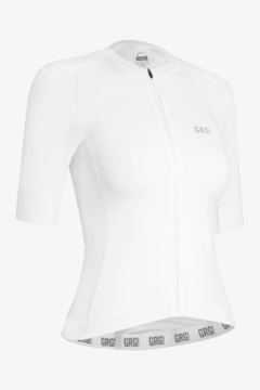 JERSEY DE CICLISMO GO RIGO GO KM 100 REFLECTIVE UNISEX BLANCO (96.00 USD)