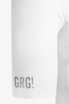 JERSEY DE CICLISMO GO RIGO GO KM 100 REFLECTIVE UNISEX BLANCO (96.00 USD) - KIWINNER