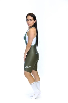 CALZA DE CICLISMO ELEVEN ESTELAR 0 COSTURA VERDE 6HRS MUJER (92 USD) en internet