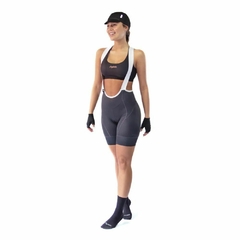 CALZA DE CICLISMO (5 HRS DE PEDALEO) NAPOLES SAFETTI MUJER GRIS ( 128 USD)