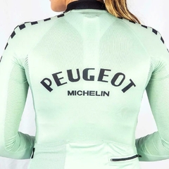 JERSEY DE CICLISMO SAFETTI PEUGEOT MINT DAMA MANGA LARGA (85 USD) en internet