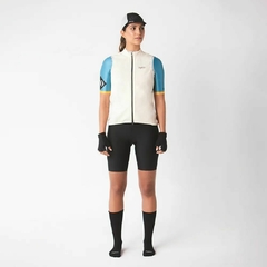 CHALECO DE CICLISMO SAFETTI MUJER NAPOLI CREMA (USD 99)