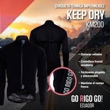 CHAQUETA 100% IMPERMEABLE GO RIGO GO KEEP DRY INVIERNO UNISEX (153 USD) - tienda online