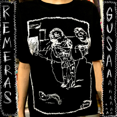 Remera "GRITANDO" por GUSA