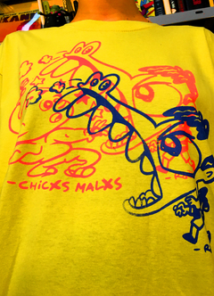 Remera serigrafiada "Chicxs Malxs"