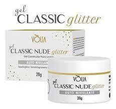 GEL CLASSIC NUDE GLITTER 24G - VÒLIA