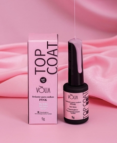 TOP COAT PINK 10ML - VÒLIA LANÇAMENTO