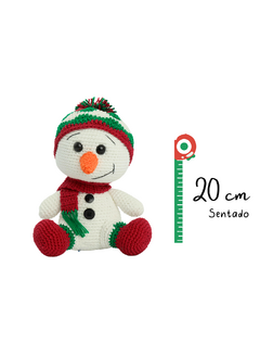 Boneco de Neve sentado - comprar online