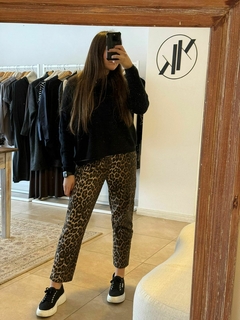 BABUCHA GABARDINA ANIMAL PRINT #P16