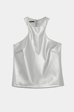 TOP SIMIL CUERO HALTER #T27 - DELUCCA - comprar online