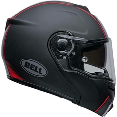 CAPACETE BELL SRT HART LUCK PRETO/VERMELHO - TRILHA FORTE