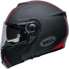 CAPACETE BELL SRT HART LUCK PRETO/VERMELHO - loja online