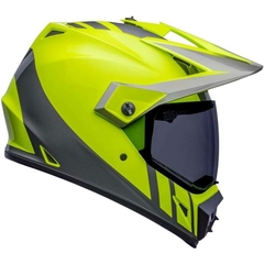 CAPACETE BELL MX9 ADVENTURE MIPS (DASH AMARELO/CINZA) - loja online