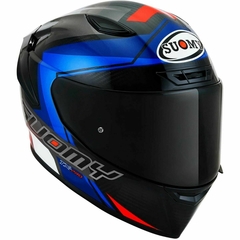 CAPACETE SUOMY TRACK 1 GLAM PRETO/AZUL/VERMELHO - comprar online