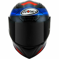 CAPACETE SUOMY TRACK 1 GLAM PRETO/AZUL/VERMELHO - loja online