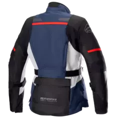 JAQUETA ALPINESTARS STELLA ANDES V3 DRYSTAR AZUL ESCURO/PRETO/CINZA GELO - comprar online