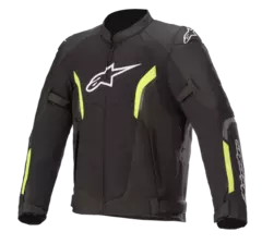 JAQUETA ALPINESTARS AST V2 AIR PRETA/AMARELA FLUO