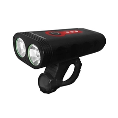 FAROL BIKE HIGH ONE (RECARREGÁVEL USB) - 900 LUMENS (DUPLO)