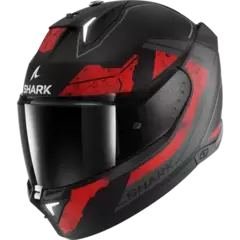 CAPACETE SHARK SKWAL I3 RHAD PRETO/VERMELHO