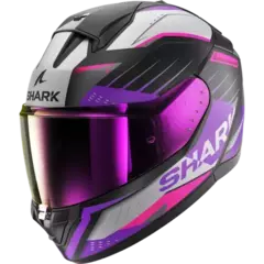 CAPACETE SHARK RIDILL 2 BERSEK BRANCO/ROSA