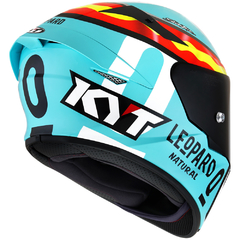 CAPACETE KYT TT COURSE LEOPARD RACING RÉPLICA JAUME MASIA (SPAIN) - loja online