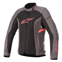 JAQUETA ALPINESTARS STELLA T KIRA V2 AIR CINZA/PRETA /ROSA