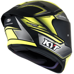 Imagem do CAPACETE KYT TT COURSE TOURIST AMARELO FLUO