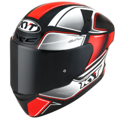 CAPACETE KYT TT COURSE TOURIST VERMELHO FLUO - comprar online