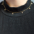 Choker Dourada com Pontos de Luz Banho Ouro 18k