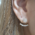 Ear Jacket Incolor Banho Ouro 18k - comprar online