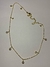 Choker Dourada com Pontos de Luz Banho Ouro 18k - comprar online