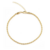 Pulseira de Cordão Baiano Dourado 2MM