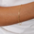 Pulseira Elo Cartier Banho Ouro 18k