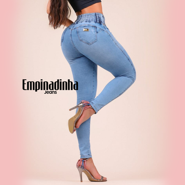 Calça Jeans Levanta Bumbum Modeladora Destoyed