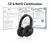 QCY-H3 ANC Auscultadores sem fios, Bluetooth 5.4, Hi-Res Audio, Over Ear Headset - Favorzinho.com - Produtos variados online