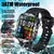 Imagem do Smartwatch Militar Fitness, Android/IOS, 3ATM, AI Voice, Novo 2024