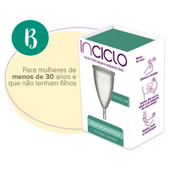 Coletores Menstruais C/ Dois Modelos A e B inicio - Inciclo na internet